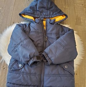Old Navy Boys Buffer Hooded Jacket  Size 3T